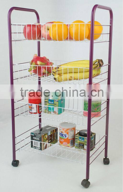 4 tier kitchen trolley