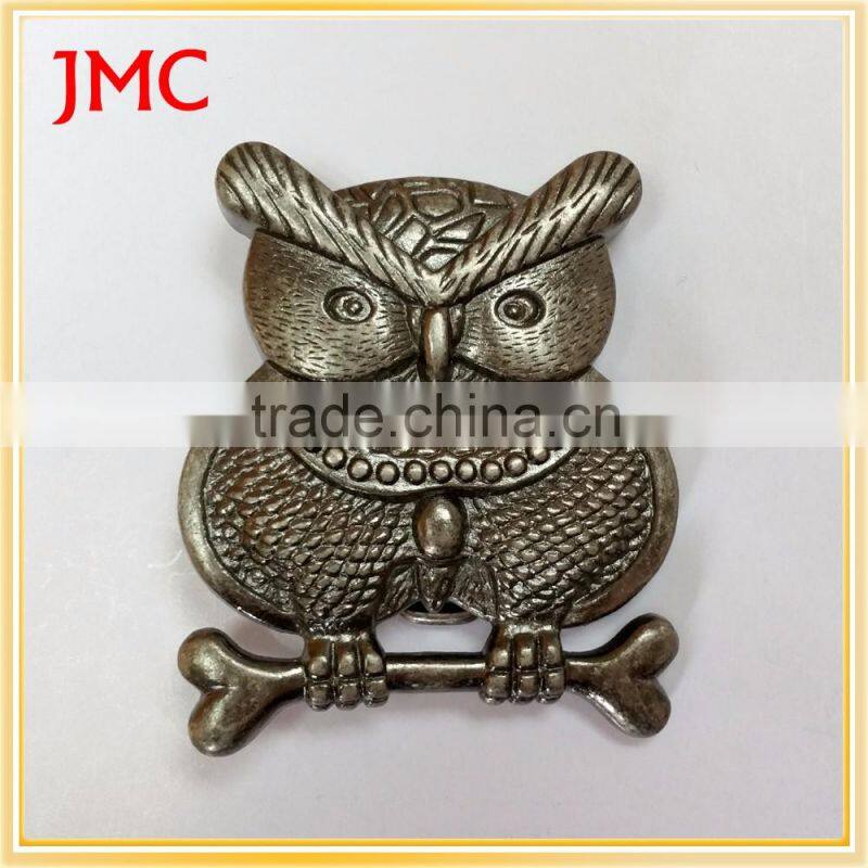 Lovely personalized fashion ancient silver belt buckle