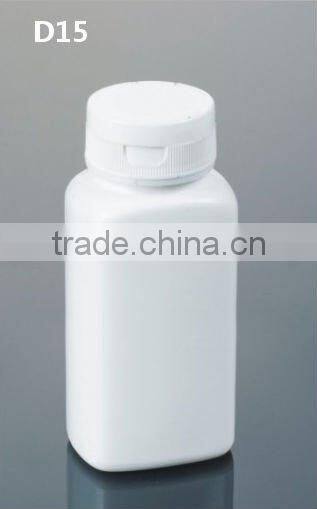 190ml pe white bottle medicine bottle and plastic pill container