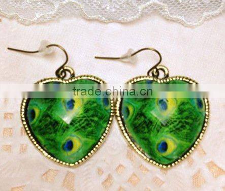 peacock jewelry set