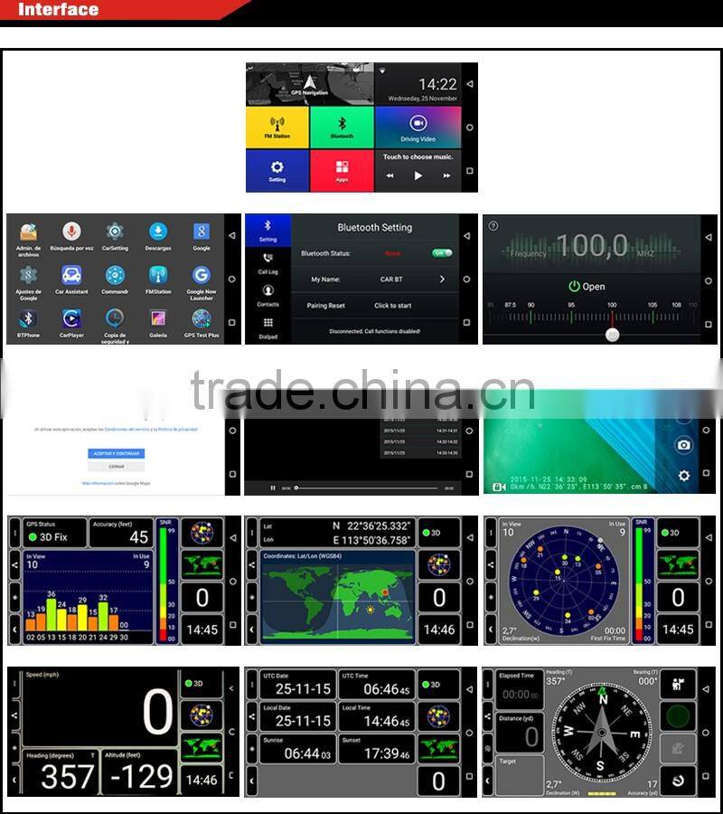 ANMA Reverse Sensor GPS tachograph 3 in 1 Intelligent car rear mirror , car rear view mirror monitor