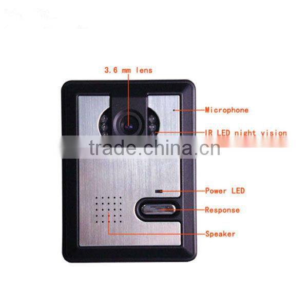 Colorful Intelligent Home Office Villa Video Doorphone PY-V810MA11