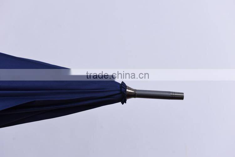 Super light Straight Umbrella Aluminium handle any color by umbrella