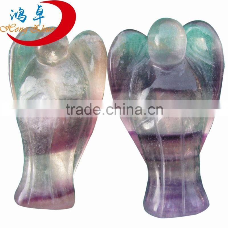 Natural Angel gemstone carving/angel carving
