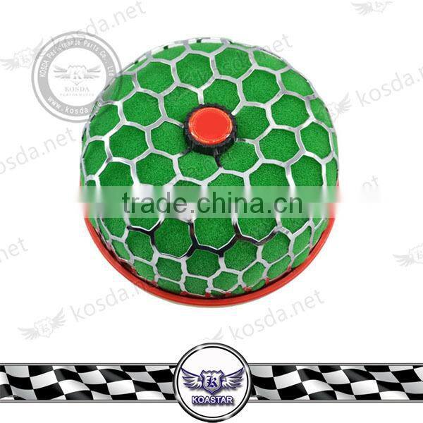 63mm 80mm100mm HK Super car air filter , high performance washable air filter