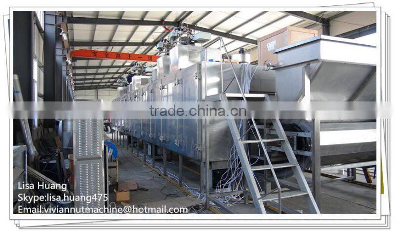 reliable quality 1000kg/h groundnut blanching machine/ blanched indian peanut maker manufacture