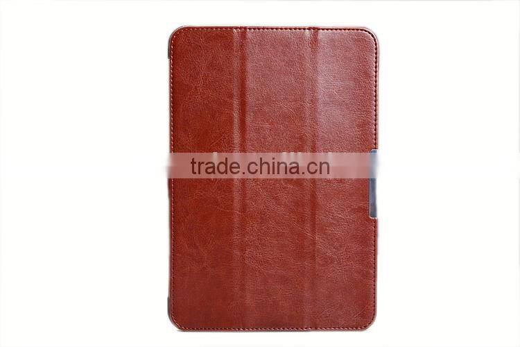 Factory crazy horse pattern PU leather for kindle fire HD 8.9 case leather , case for kindle Fire 8.9 cover