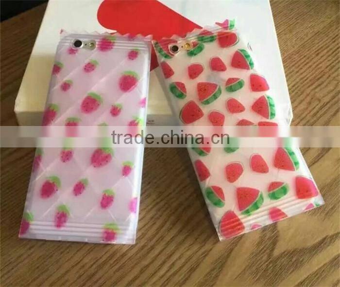 candy cute soft cover clear tpu case for iphone 6 6s 4.7