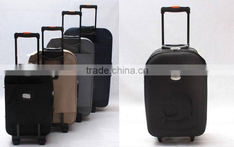 4pcs EVA outer trolley luggage set stock stocklot closeout overstock yiwu
