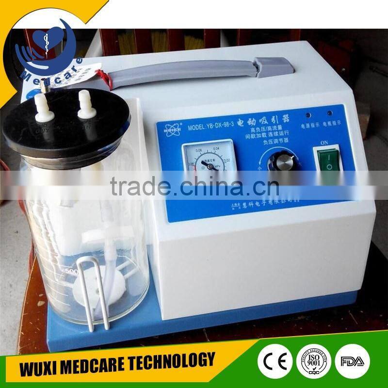 Hot selling electric dual suction apparatus with low price