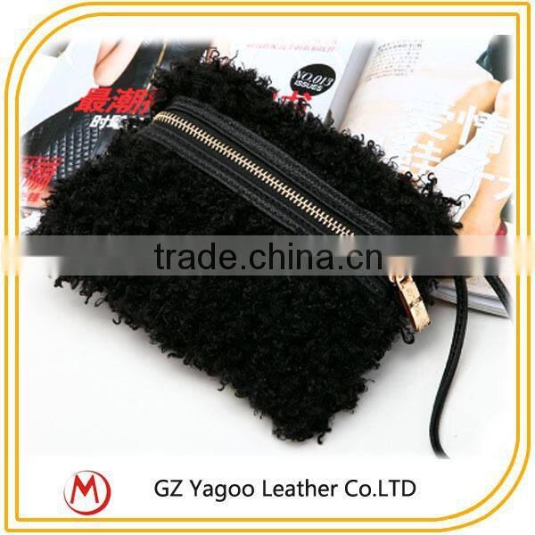 Fashion Fur Evening Bag / Clutch Bag