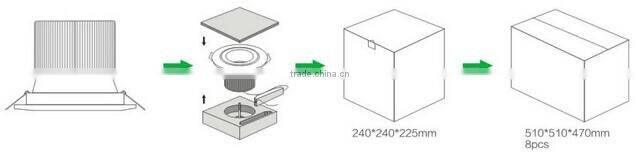 China 2014 12W GS approved COB led ceiling spotlight