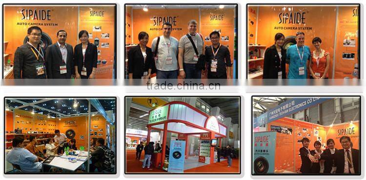 HD 360 view car camera system With Panoramic Visualization