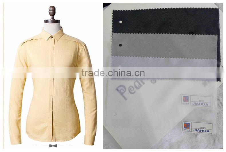 30D*30D Plain/Twill Woven fusible Interlining,water jet interlining For Garment