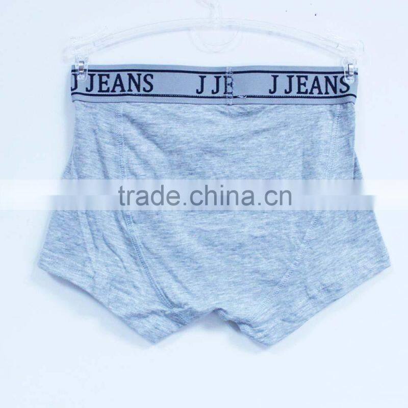 China children's underwear factory simple design plain color underwear boy