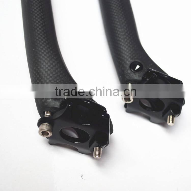full carbon fiber bicycle seatpost MTB road bike parts superlight 190g seat post 3k matte 27.2/30.8 /31.6 *400MM offset 25mm