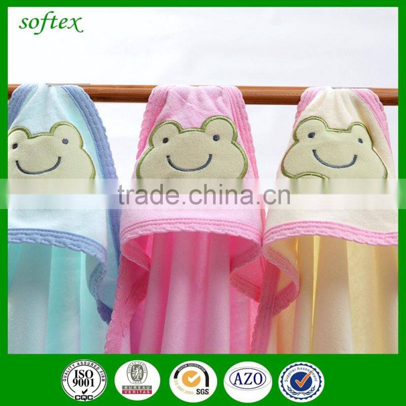 hooded baby towel and washcloth