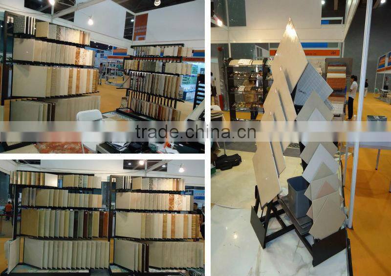 NO. DPT6065 Cream color polished porcelain wood design floor tiles