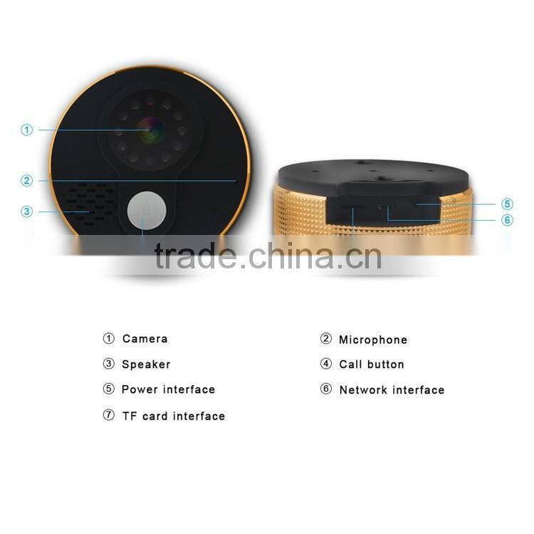 Forrinx Smart Wi-fi Enabled Video Camera Doorbell Kit