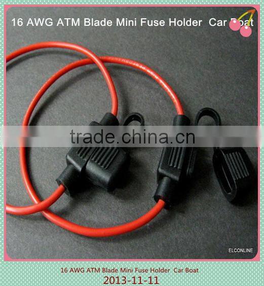 standard auto waterproof inline blade fuse holder