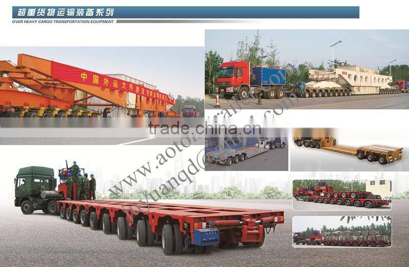 hydraulic multi-axles heavy duty trailer / modular trailer for transport heavy equipment