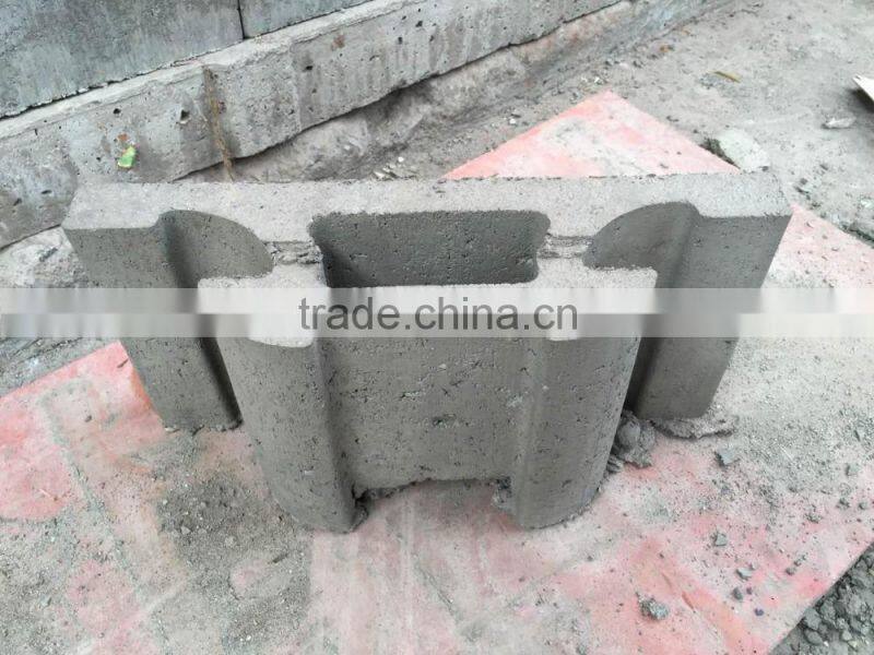 Special beautiful mold interlocking compressed earth block machines