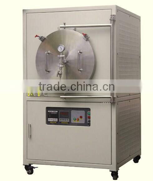 1200C laboratory high temperature high vacuum atmosphere furnace with quartz chamber
