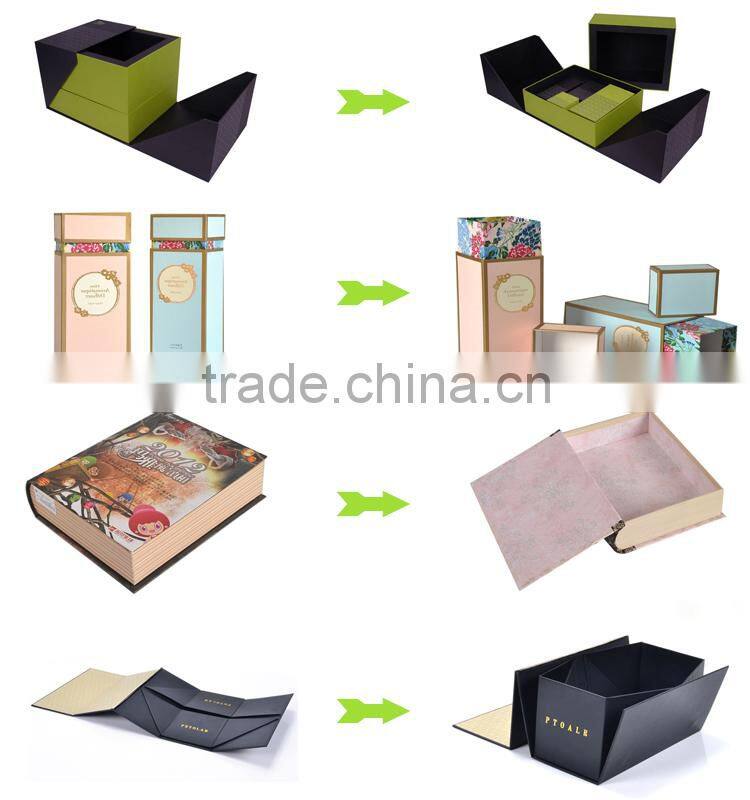 Top-Grade Plastic Paper Jewelry Display Box/ Hot-Selling Pink Makeup Box For Sale