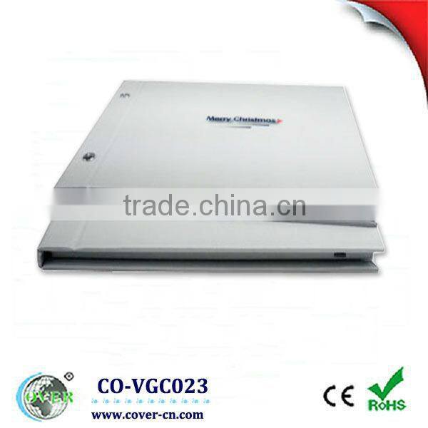 1.8" white printing Video Greeting Card for promotion