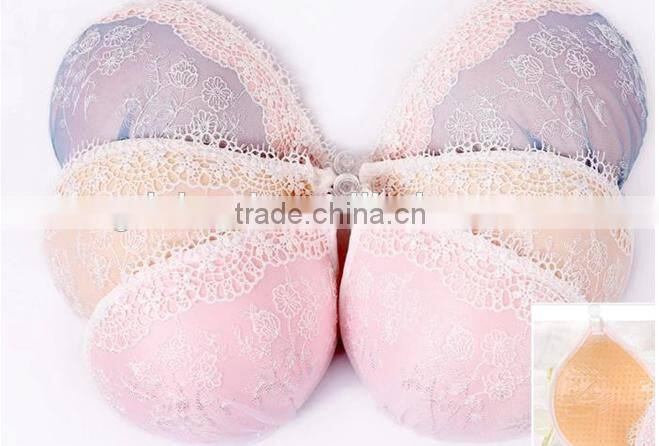 New Design breathable bra lace sexy ladies white lace lingerie