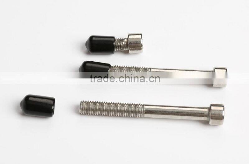 Mating wire end sleeve for multi mode plastic and glass core fiber cable