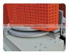 Single head welding machine PVC doors and windows machinery/PVC window door profile cutting saw