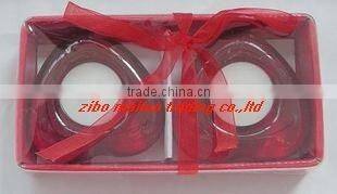 Spray Color Glass Candle Holder