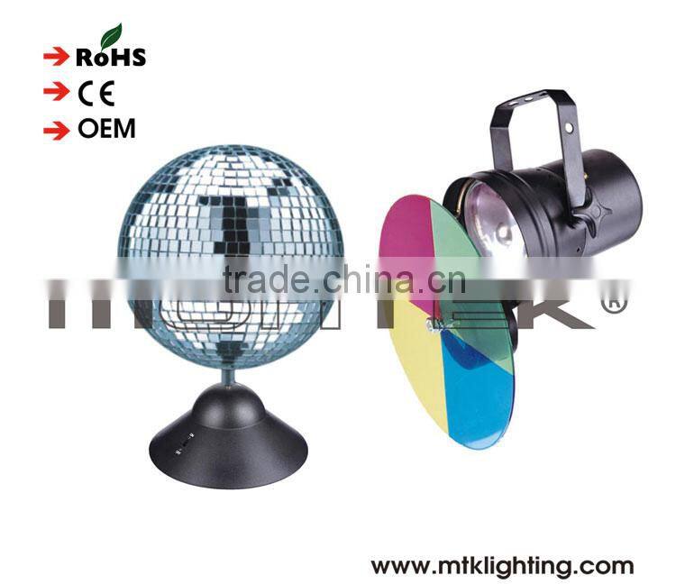 Guang Dong Supplier PAR36 par can light 30W Pin Spot Light Lamp Chrome Party Disco pin spot