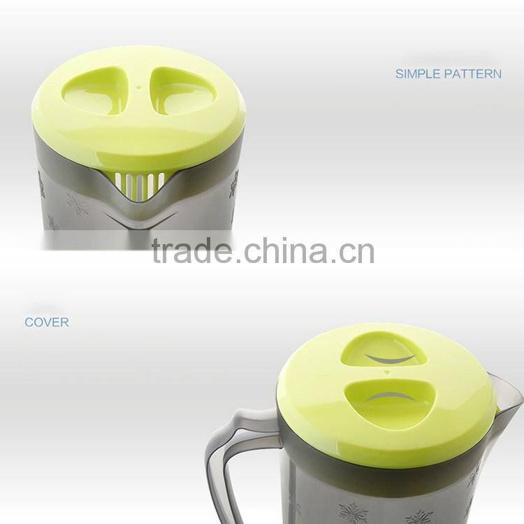 New design plastic water pitcher