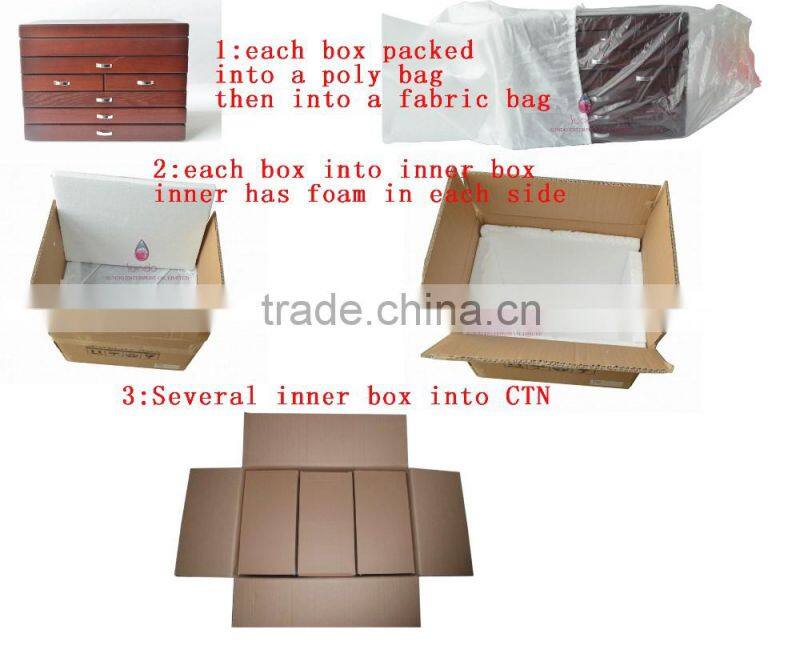 Alibaba new product custom wooden jewelry box