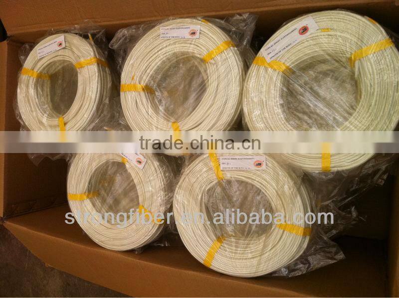 6mm, 7kv Silicone rubber fiberglass sleeve