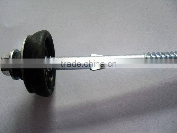 hex head tipping screw with EPDM washer