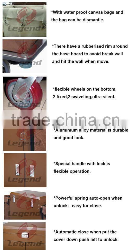 Industrial used service trolley designs