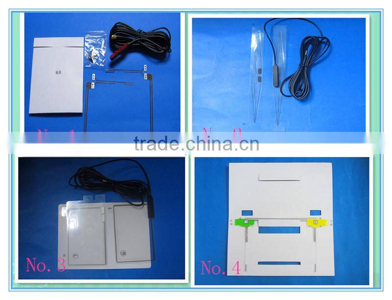 Best selling car tv antenna active vhf uhf tv antenna with GT13 connector