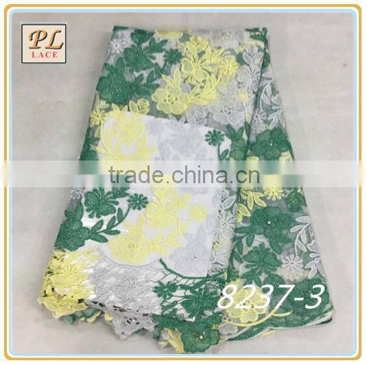 nice sequins cupion lace heavy african voile lace