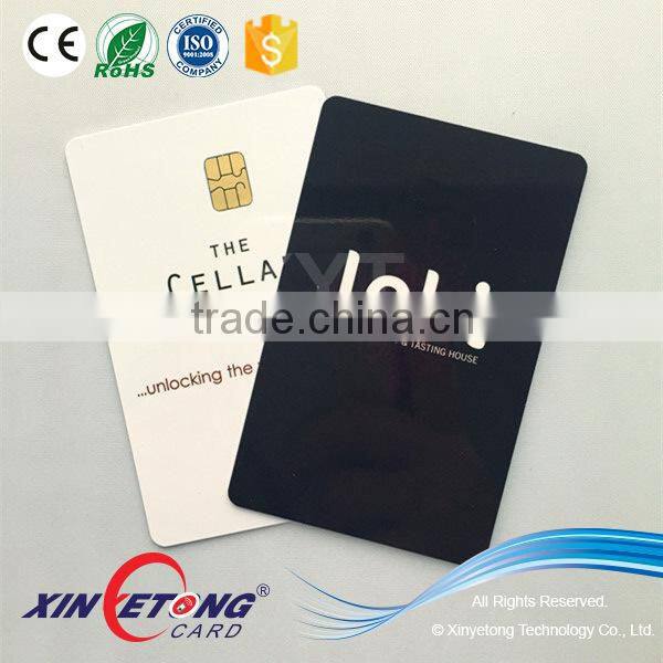 Hotel VIP SEL4442 1K bit chip read/write data contact IC card