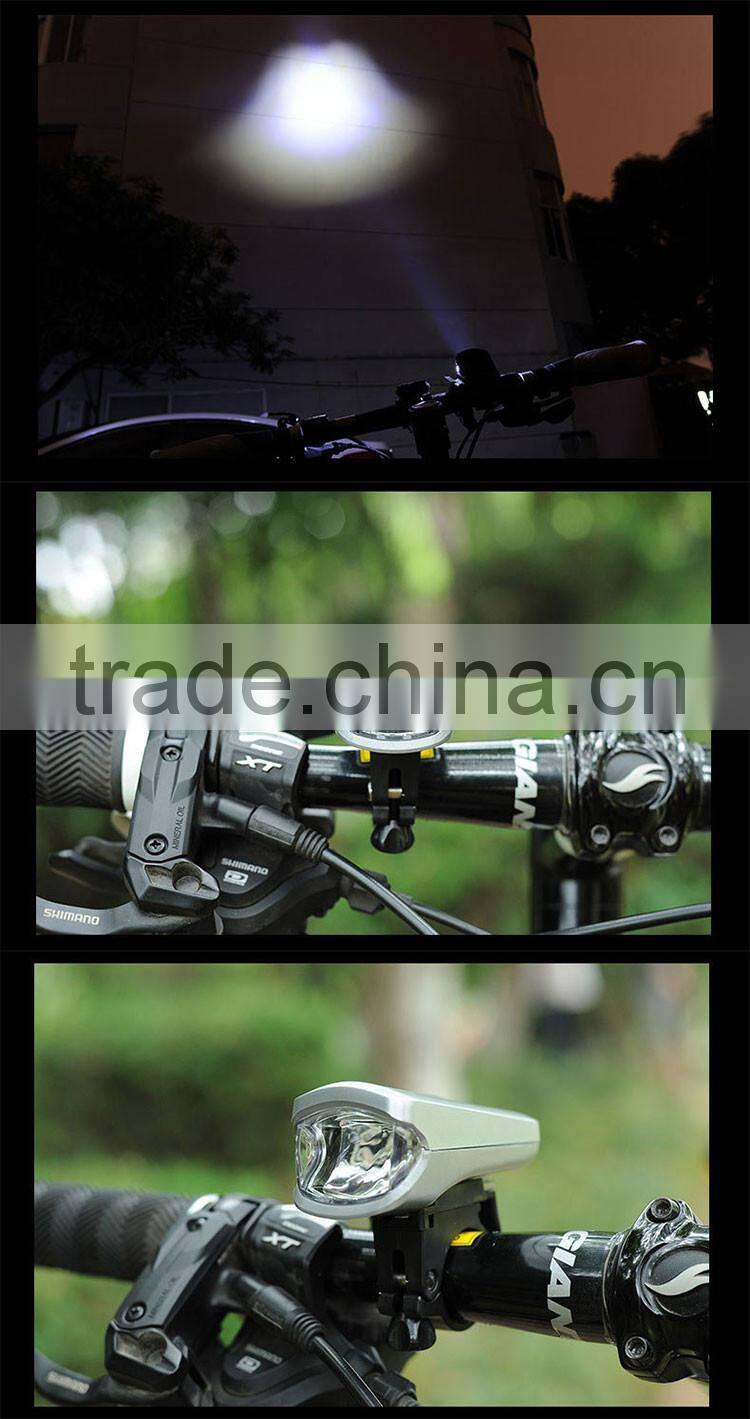 Novelty Plastic Round Mini Led Blinking Bicycle head Light