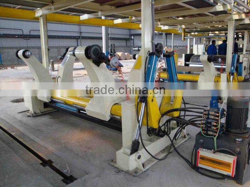 Automatic 7 layer corrugated paperboard production line