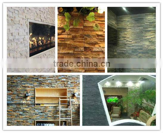 Slate panels for wall natural rusty cultured stone veneer prices