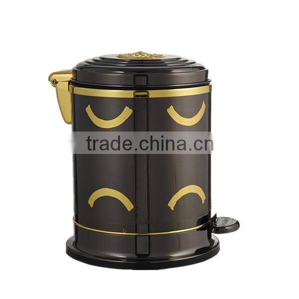 6L metal waste container