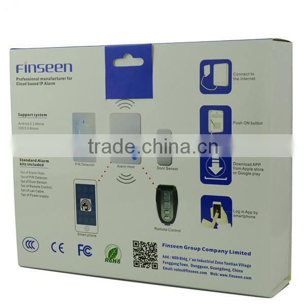 IP Cloud Alarm System For Home Security Alarm automation network system Finseen FC-300