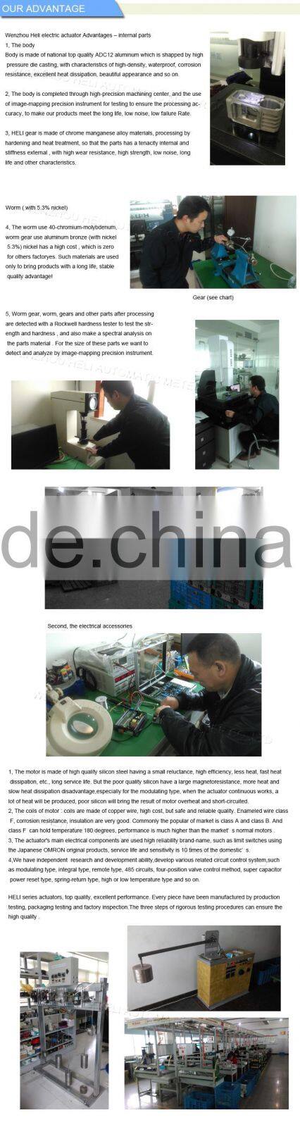 Motorized butterfly valve