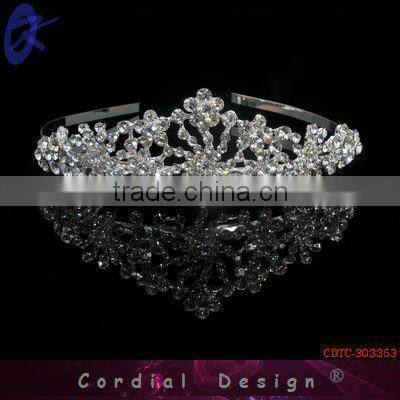 2013 Latest Design Pageant Tiara Crown For Party
