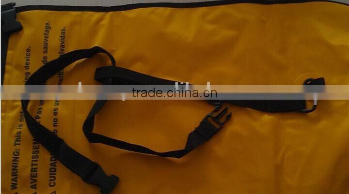 pvc yellow safer inflatable floating buoy for swimming race